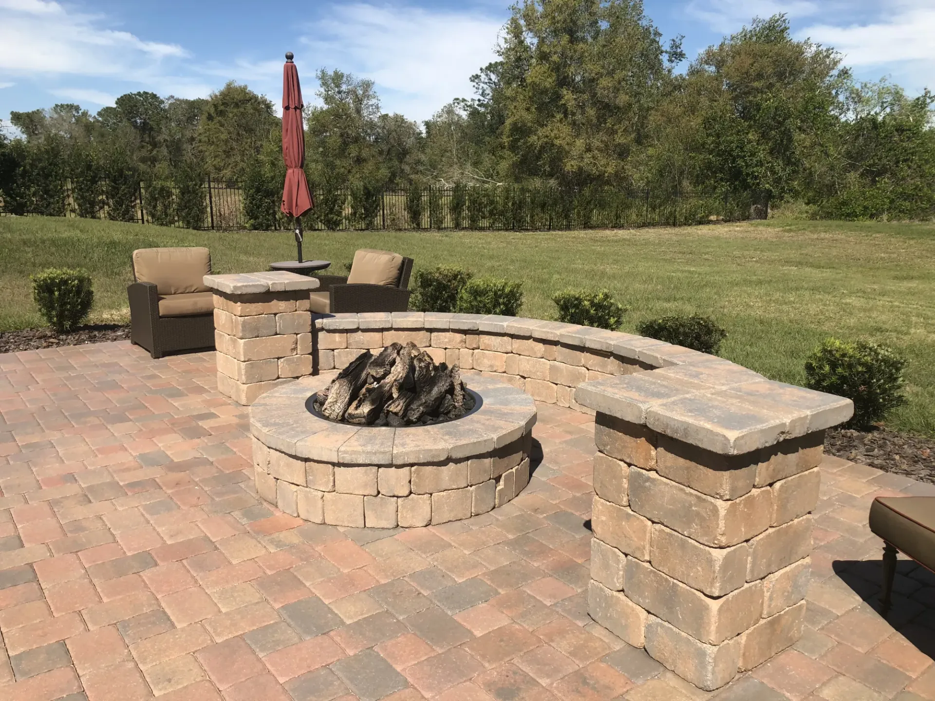 Seating Walls and Firepits
