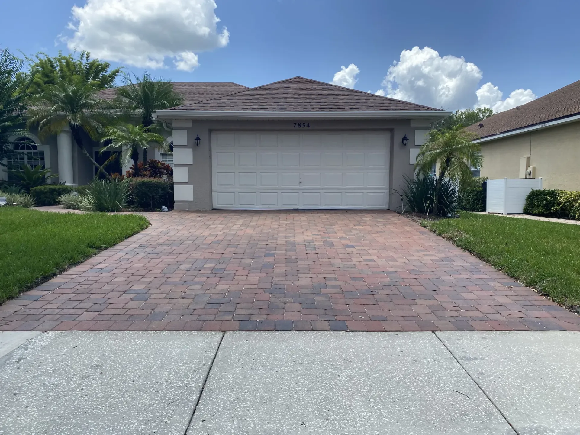 Affordable driveway paver installation